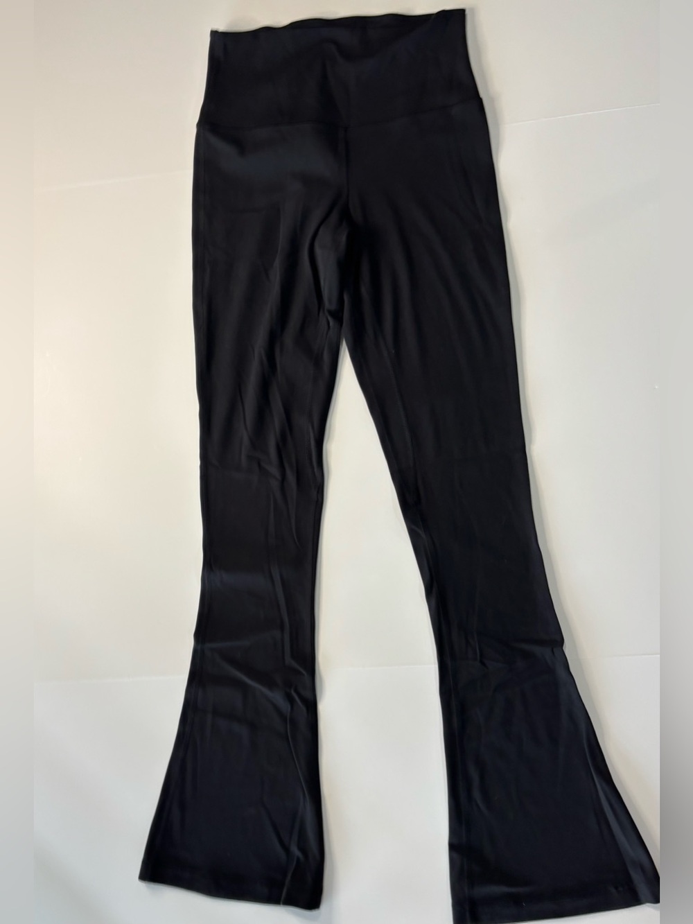 Lululemon Black mini flare yoga pants size 6